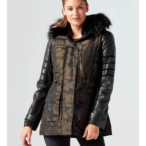 ❤️‍🔥❤️‍🔥Blanc Noir Hybrid Camo Jacket❤️‍🔥❤️‍🔥